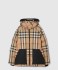 체크 퍼퍼 재킷