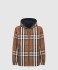 체크 나일론 재킷