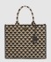 자카드 패브릭 토트백 1BA356