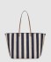라지 스트라이프와 쇼퍼백 8BH425