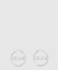 모노크롬 스트라스 귀걸이 460YU6