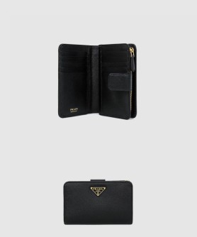 삼각로고 사피아노 중지갑 1M1225