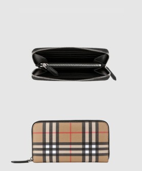 빈티지 체크 장지갑 4074696