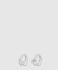 노트 더블 후프 귀걸이 461FX6