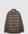 체크 울 트윌 럼버잭 재킷