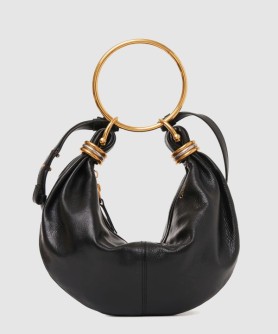 그레인드 가죽 Marcie 스몰 Bracelet 호보백 AS611