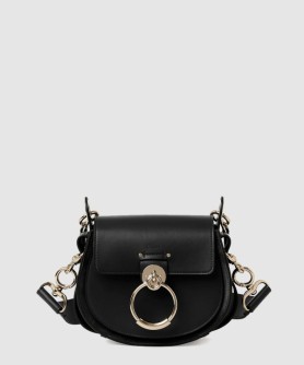 샤이니 & 스웨이드 가죽 Tess 스몰백 AS751