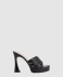 힐 슬라이드 샌들 블랙 723404
