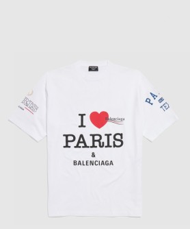 로고 프린트 반팔