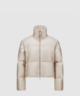 메탈릭 쇼트 다운 재킷