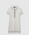 파인 울 폴로 드레스