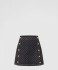 모노그램 데님 미니 스커트