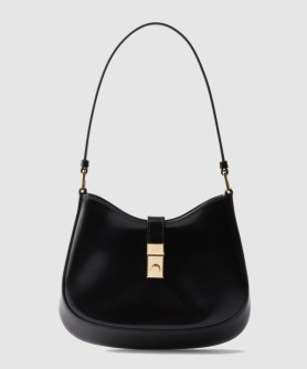 클레오 브러쉬드 가죽 숄더백 1BC169