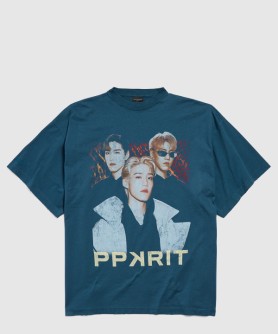 피피 끄릿 오버사이즈 티셔츠