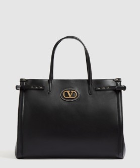 가라바니 앙티브 미디엄 카프스킨 쇼퍼백