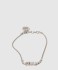 크리스털 장식 메탈 브레이슬릿 5IB454