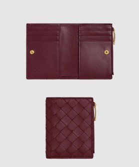 스몰 인트레치아토 폴더형 지갑 742330