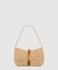 르 5 a 7 미니 숄더백 라피아 710318