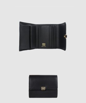 로고 레더 반지갑 5MH040