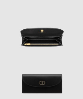 30 Montaigne Avenue 송아지 가죽 지갑 S2314