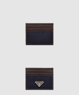 리나일론 및 가죽 카드 지갑 2MC025