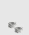 트위스트 애너그램 스터드 이어링