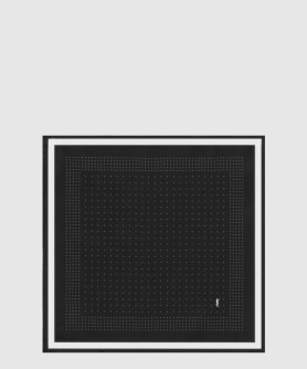 도트 실크 트윌 소재 포켓 스퀘어 822601