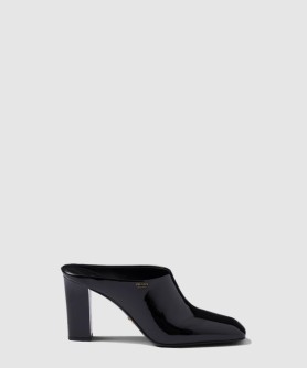 페이턴트 가죽 뮬 1I839N