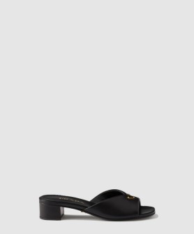 패딩 나파 가죽 샌들 1XX711