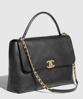 핸들 장식의 맥시 플랩백 AS5543