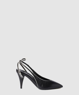 나파 가죽 슬링백 펌프스 5I430E