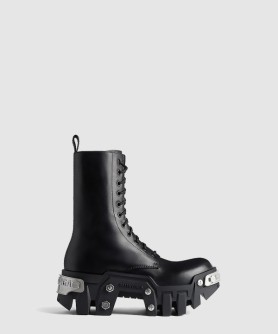 불도저 레이스업 부츠 672502