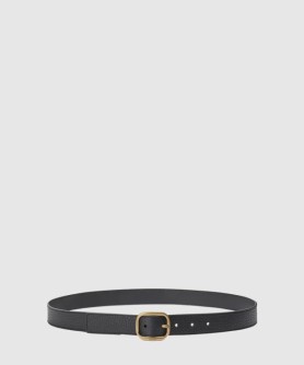 송아지 가죽 원형 벨트