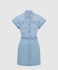 Dioriviera 쇼트 벨트 셔츠 드레스