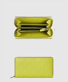 임프린트 집 어라운드 지갑 GG 가죽 835003