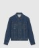 트러커 재킷 로열 인디고 워시 데님