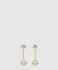 메탈 및 펄 귀걸이 5JO908