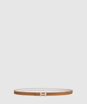 Mini 5382 벨트 버클 리버서블 가죽 스트랩