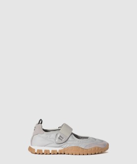 타이어 기능성 소재 및 스웨이드 발레리나 5F416E