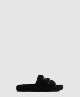 퍼리 슬라이드 샌들 654747