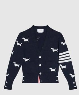 키즈 4-바 헥터 카디건