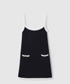 고급 코튼 드레스