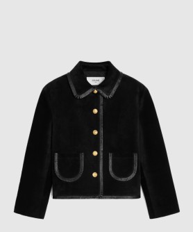 스트레이트 블루종 재킷