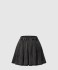 플리티드 저지 스커트