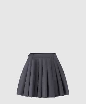 클래식 솔리드 스커트