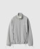 코튼 프리스 지퍼 스웨트셔츠