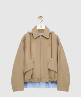 후드 파카 코튼