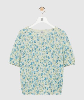 쇼트 슬리브 스웨터