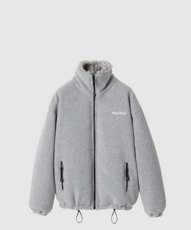 플리스 다운 재킷